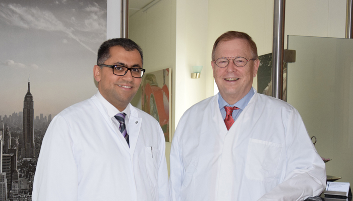 Dr. Heiko Hofmann und Dr. (univ. tishreen) Tarek Ebrahim